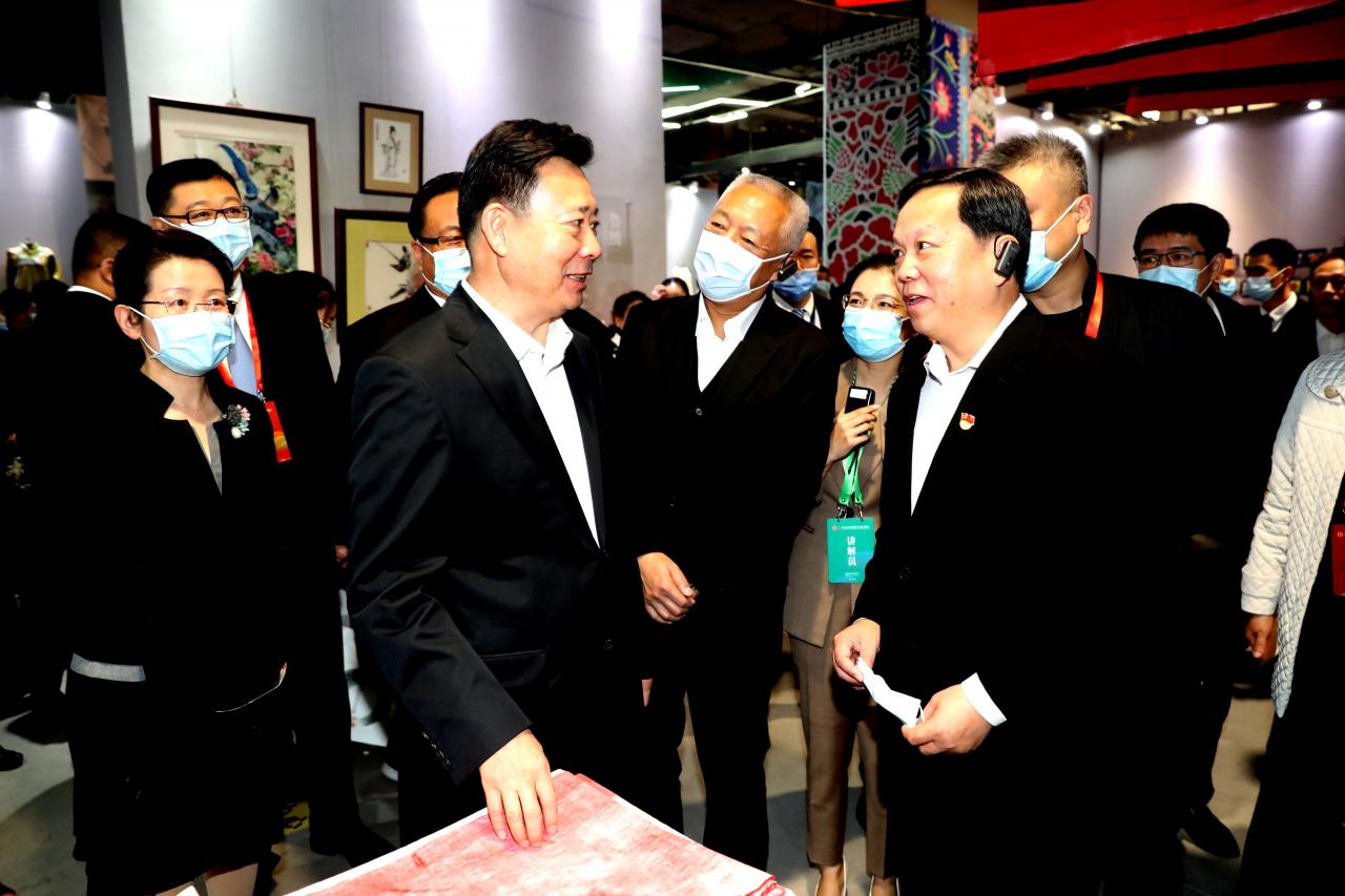 第六届中国非物质文化遗产博览会在济南开幕-新华图闻网